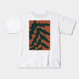 Terracotta Boho Plant Kids T-Shirt